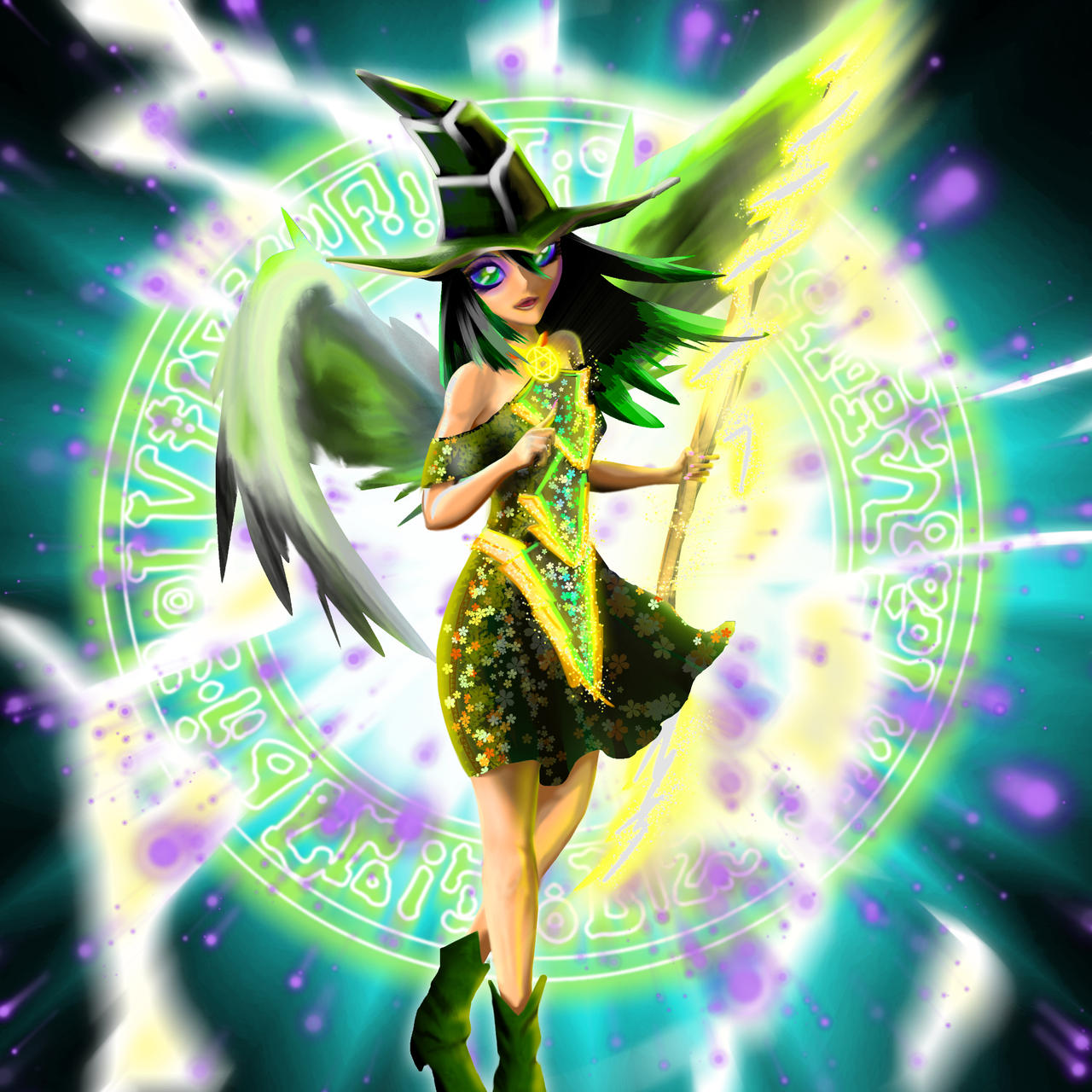 Oracle of Storm Magic - Artwork by Rongaulius on DeviantArt