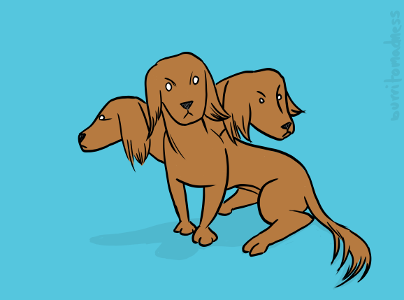 Dachshund Cerberus