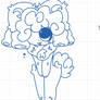 Marshmallow whiteboard art