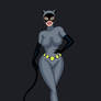 Catwoman is happy to see you (safe version)