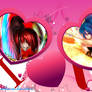 Iori and leona Wallpaper con amor