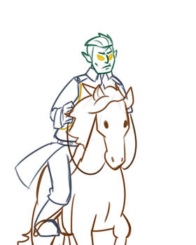 Fjord as Mustang on Fjord's Mustang