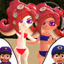 SMG4 X Elle and SMG3 X Eiya: Beach Seduction