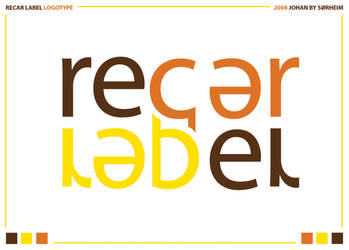 Recar Label Logotype