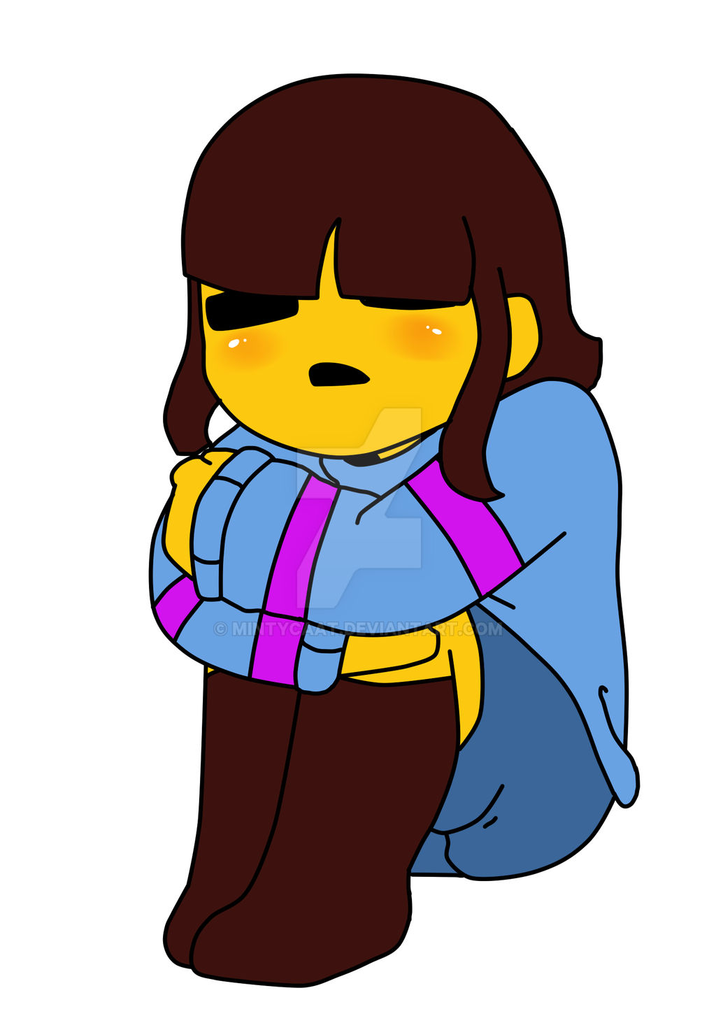 Frisk By MintyCaat On DeviantArt