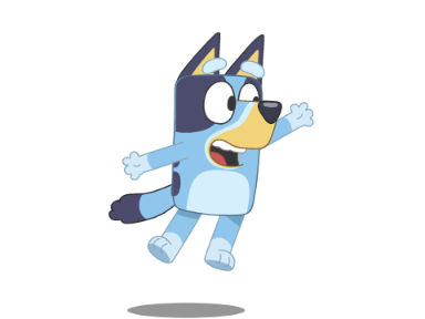 Jumping Blue Bluey Jumping by kojjikko on DeviantArt