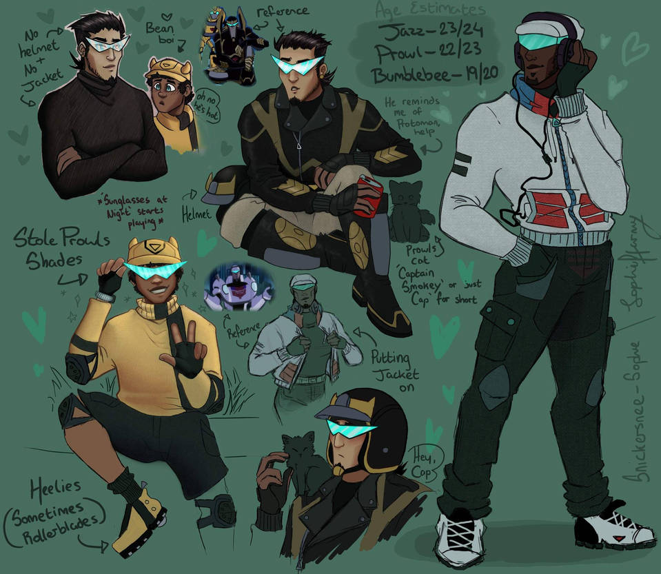Snickersnee ~TFA Humanformers AU~ by snickersnee-sam on DeviantArt