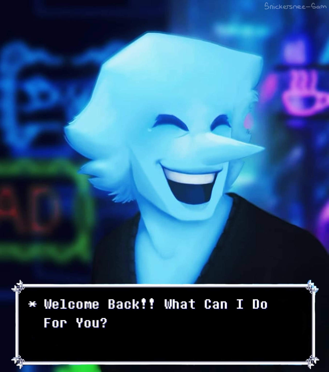 Snickersnee More Blue Addison art by snickersnee-sam on DeviantArt