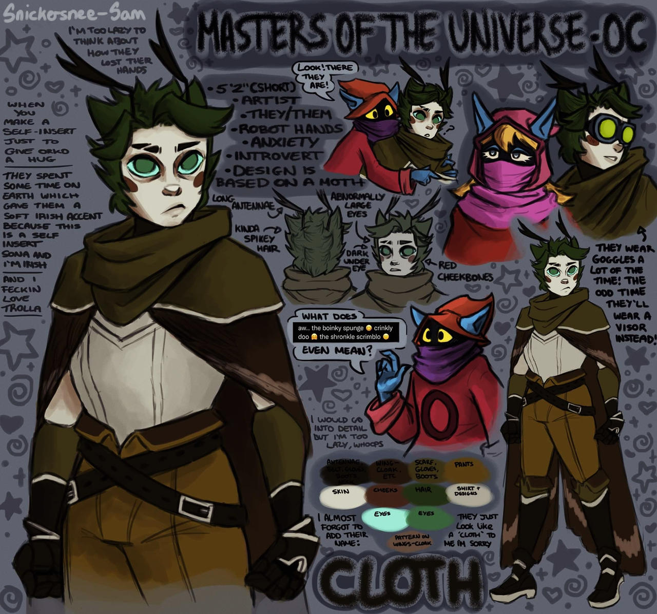 Snickersnee MOTU OC - CLOTH by snickersnee-sam on DeviantArt