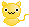 Cute Cat Pixel Yellow