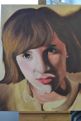 Acrylic Portrait Painting