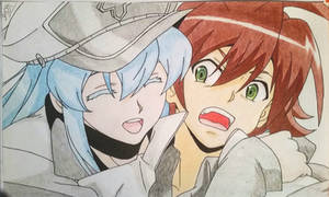 Esdeath and Tatsumi