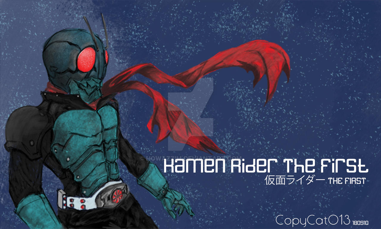 Very First Kamen Rider Kamen Rider The First by Howazzim on DeviantArt