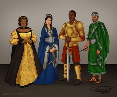 The Founders Four by Isilarma on DeviantArt