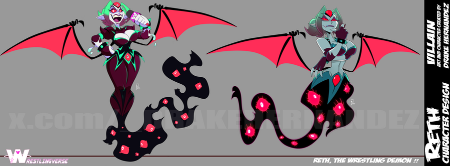 Wroten Reth RETH- The Demon of Wrestling by GREAT-DUDE on DeviantArt