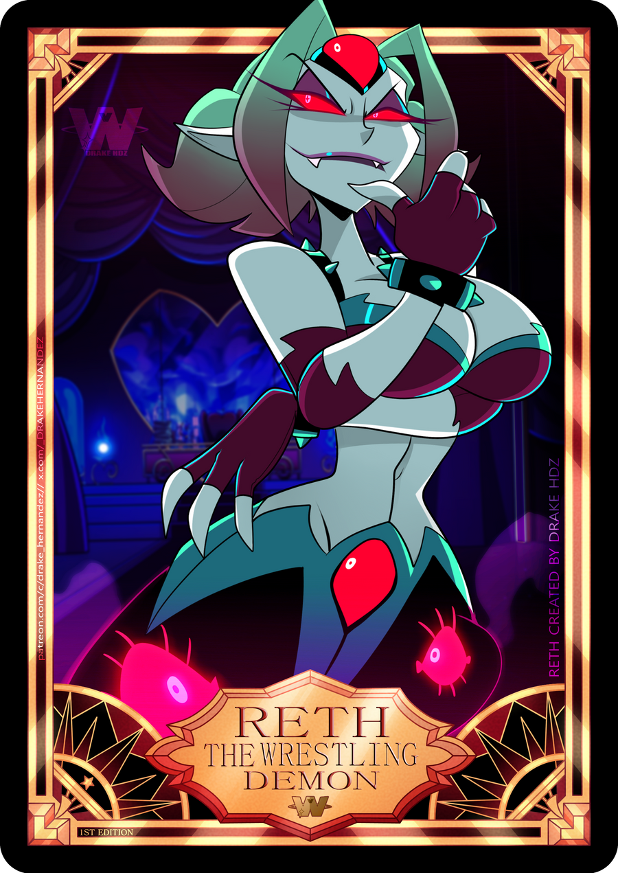 Wroten Reth Reth The Wrestling Demon by GREAT-DUDE on DeviantArt