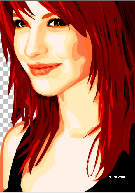 Hayley W Vector - in Progress