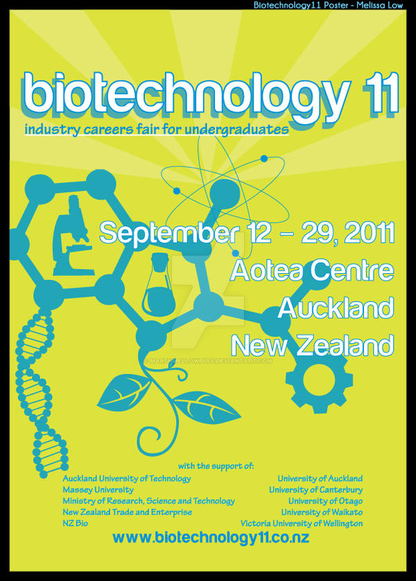 Biotechnology Poster by Marshmellowpuff on DeviantArt