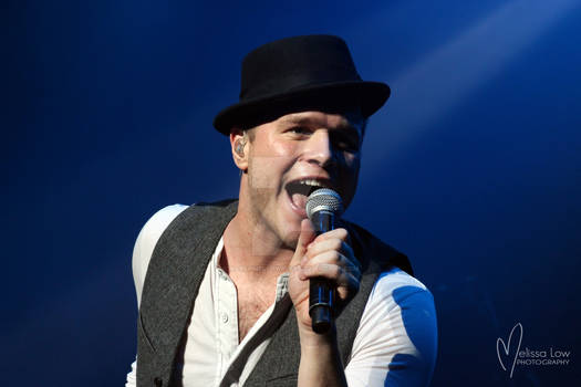 Olly Murs in concert in Auckland, NZ 2013