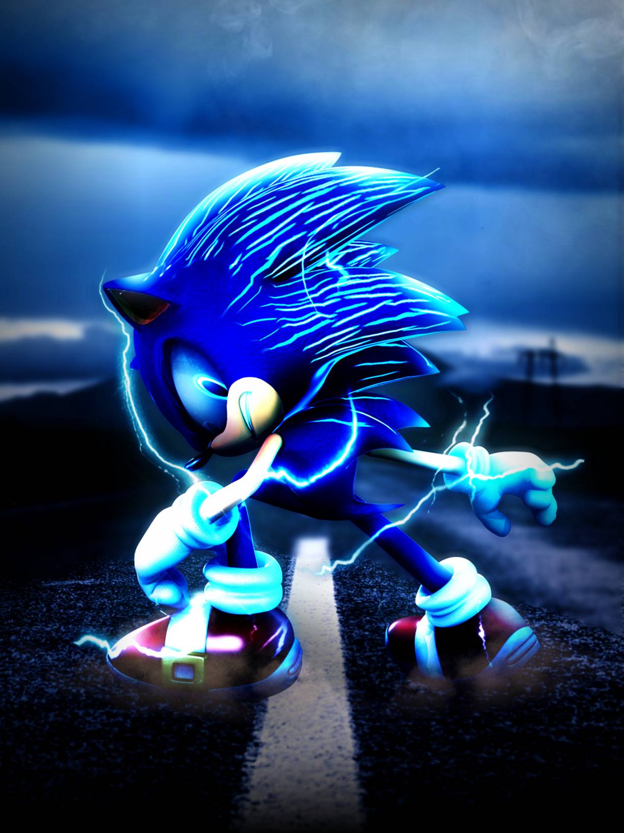 Android Wallpaper Of Movie Sonic But Modern By Sonicluminous On Deviantart