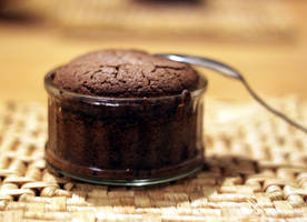 chocolate souffle with RECIPE