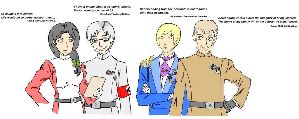 Imperial Ruling Council How Many Members Imperial Council (colored) by DeMarchese on DeviantArt