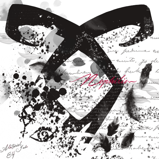 Angelic Rune (Model T-shirt) by Jade-Anne on DeviantArt