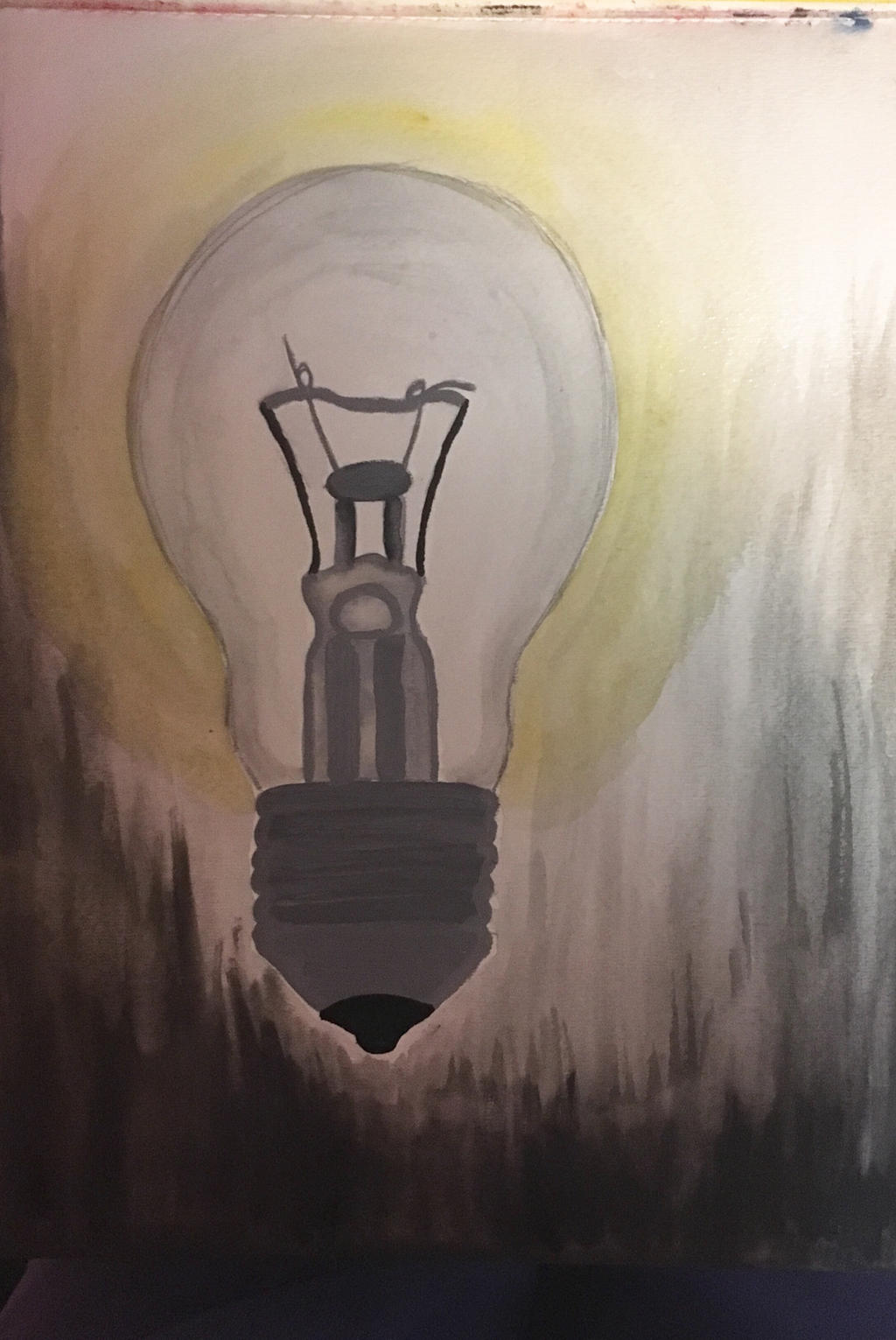 Light Bulb Gd Deviantart Light bulb by LaurenWoodArt on DeviantArt