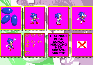 Sonic 1 Unused Sprites