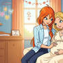 Expecting Fira And Rosa