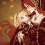 Queen Catherine of Aragon and Baby Destiny Tudor