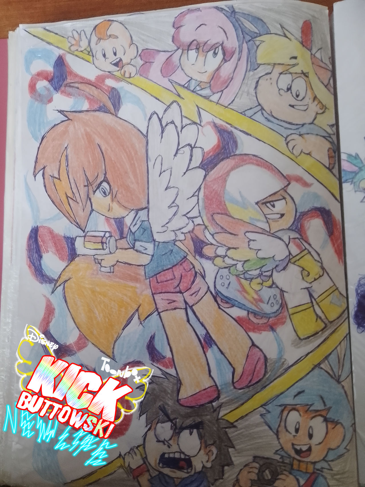 Kick Buttowski Rival Updated Kick Buttowski New Life poster by DashyChu7TOON7 on DeviantArt