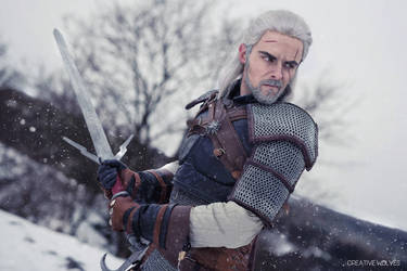 Geralt of Rivia cosplay