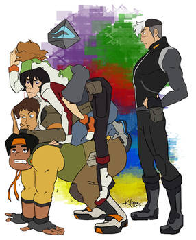 nosy paladins .... and shiro