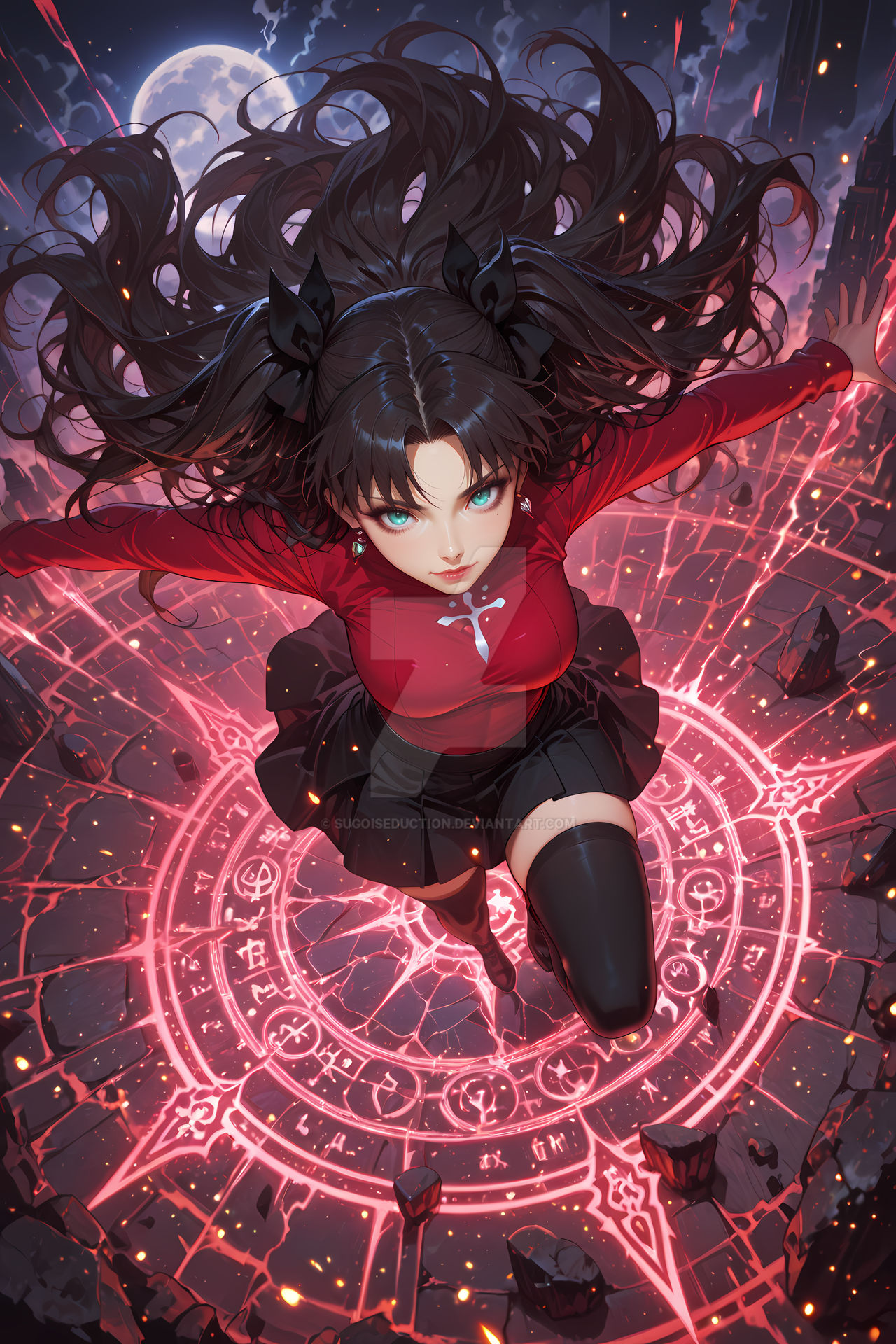 Rin Tohsaka - Fate Stay Night by SugoiSeduction on DeviantArt