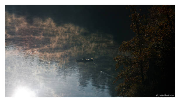 Lonely fisherman