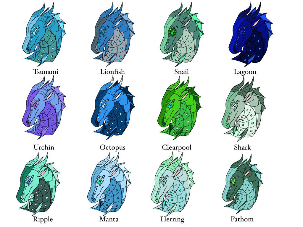 SeaWings #1 by Queen-Clam on DeviantArt