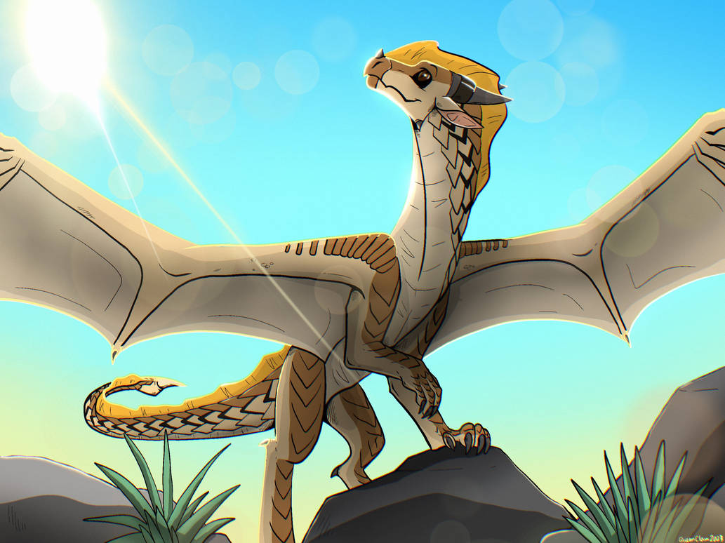 Spookapi Sandwing Sobek the SandWing Art Fight by Queen-Clam on DeviantArt