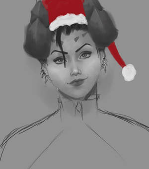Merry Christmas from Mercy (Overwatch)!