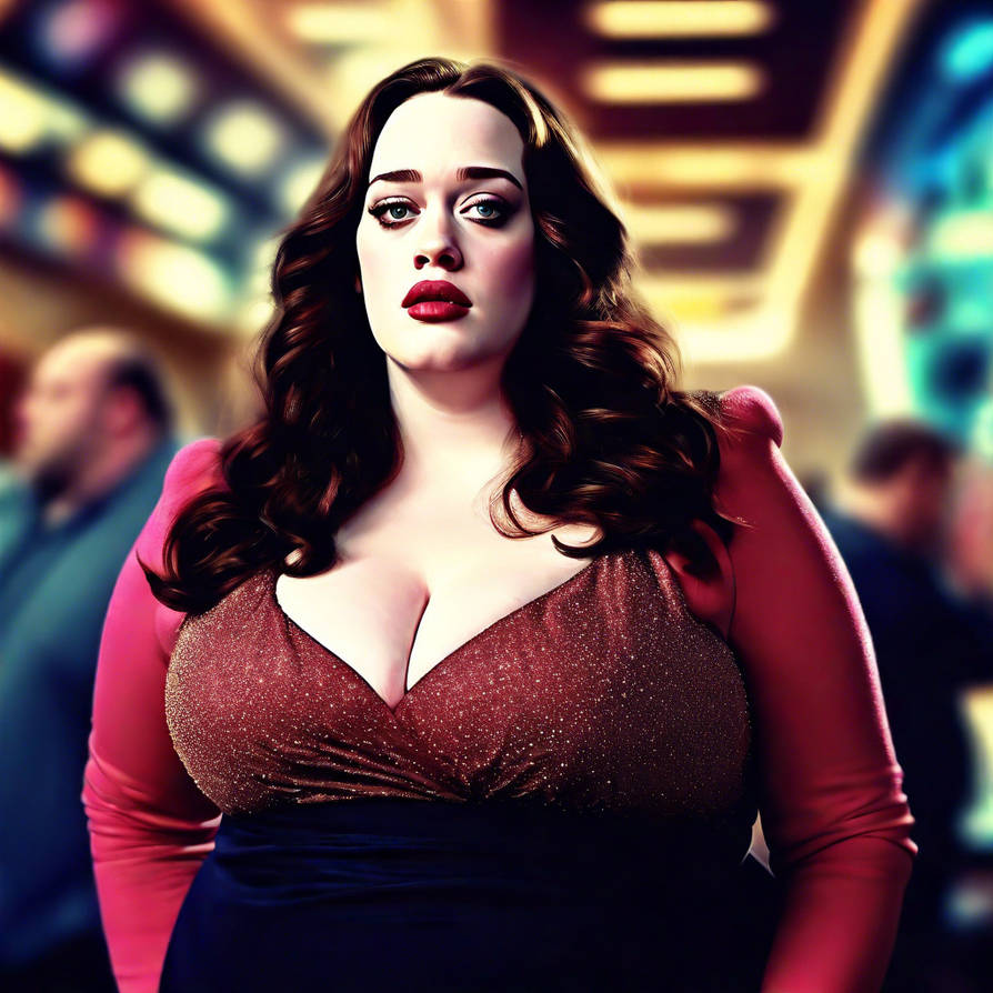 More of Kat Dennings weight gain journey 3 by BillboardMan on DeviantArt