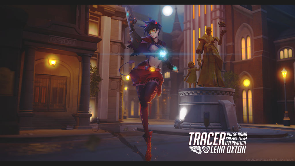 Halloween Tracer Overwatch by Kronova on DeviantArt