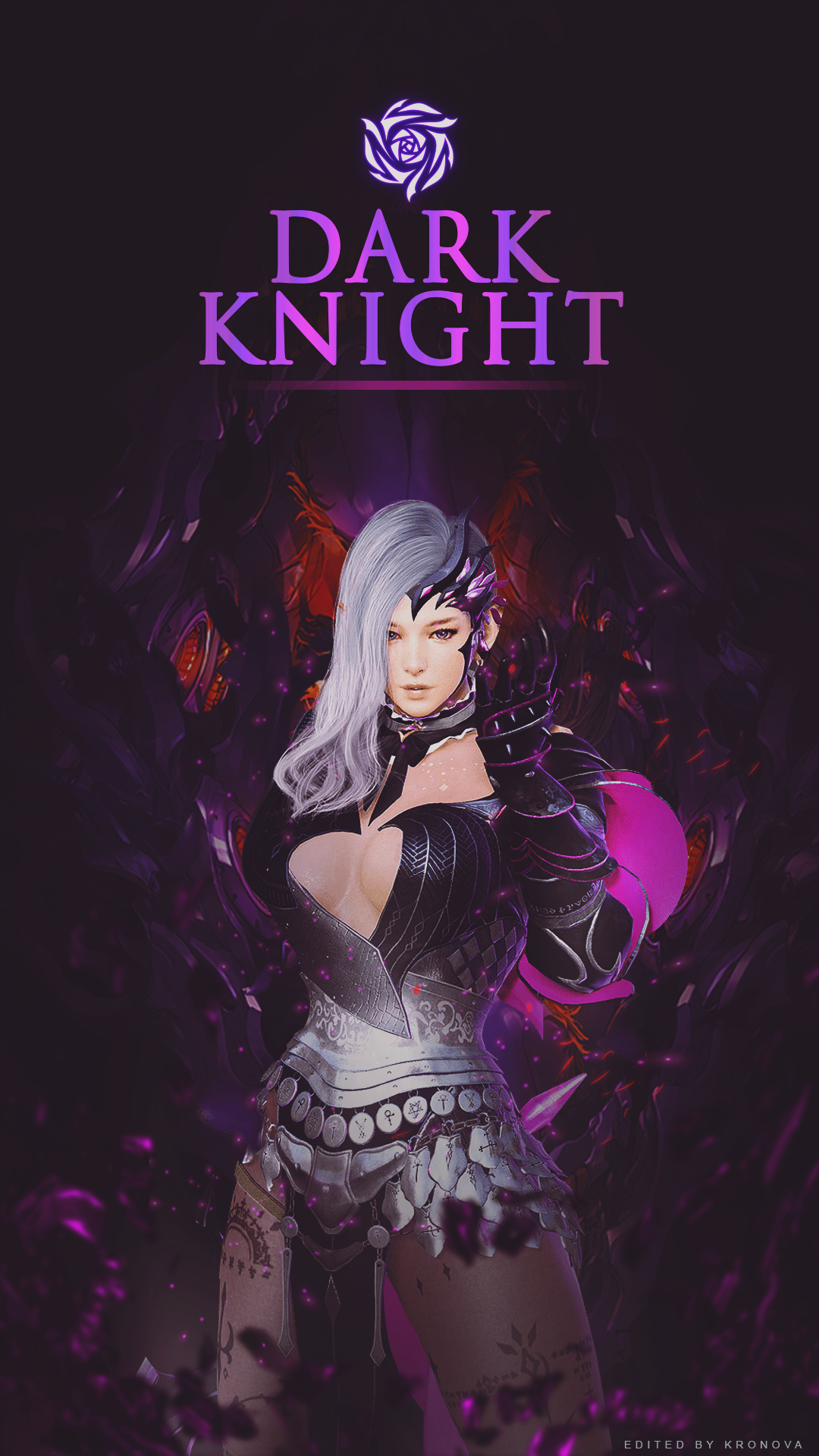 Black Desert Online Phone Wallpaper - Dark Knight by Kronova on DeviantArt