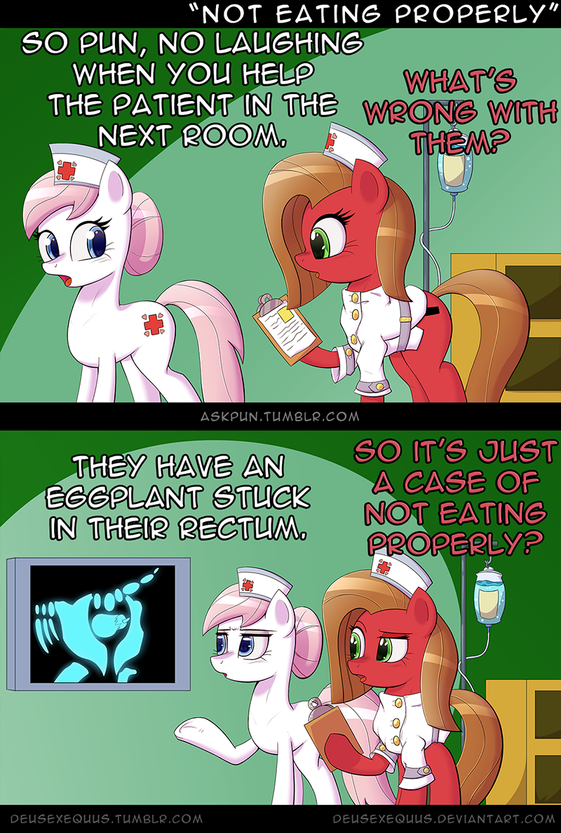 Ask Pun Pony - Not Eating Properly