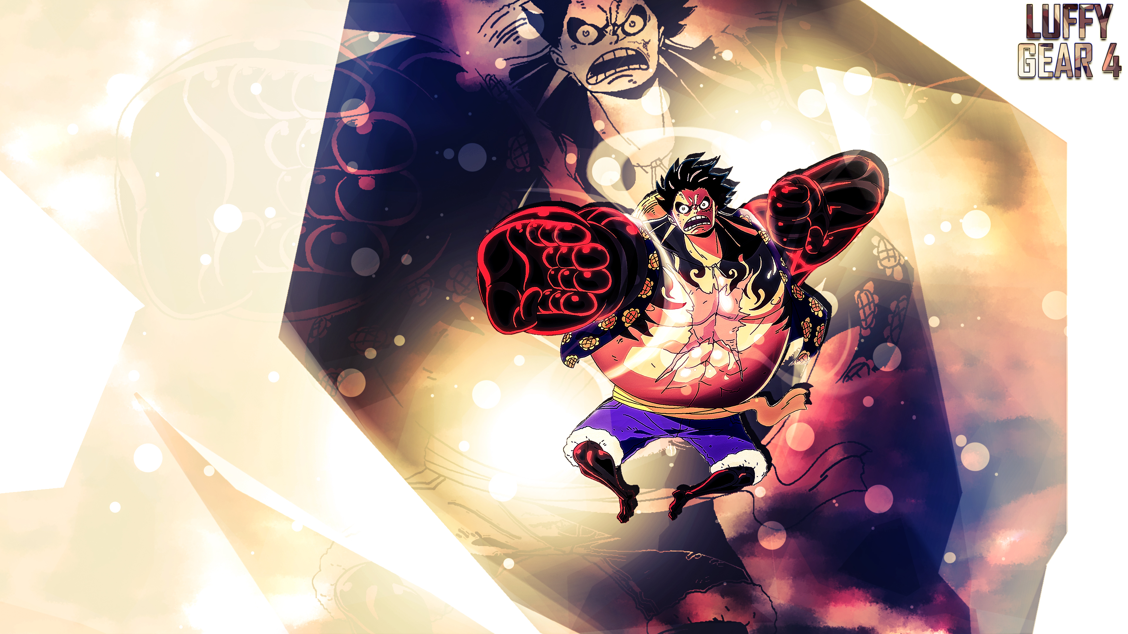 Monkey D Luffy Gear 4 One Piece By Roningfx On Deviantart