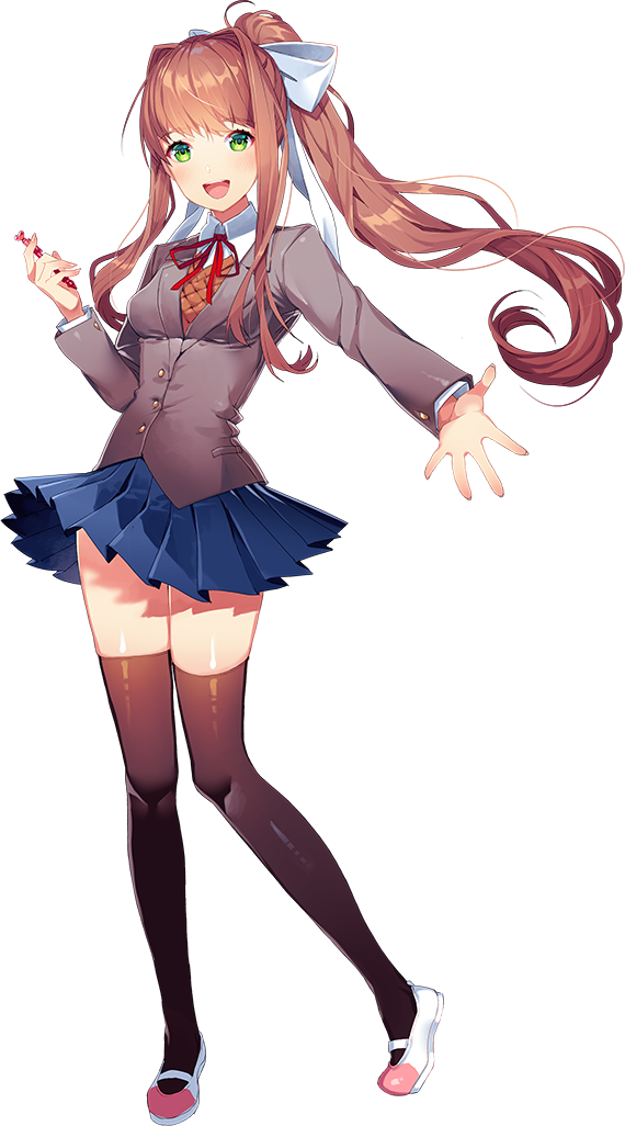 Monika DDLC By Blue Leader97 On DeviantArt monika-ddlc-by-blue-leader97-on-deviantart