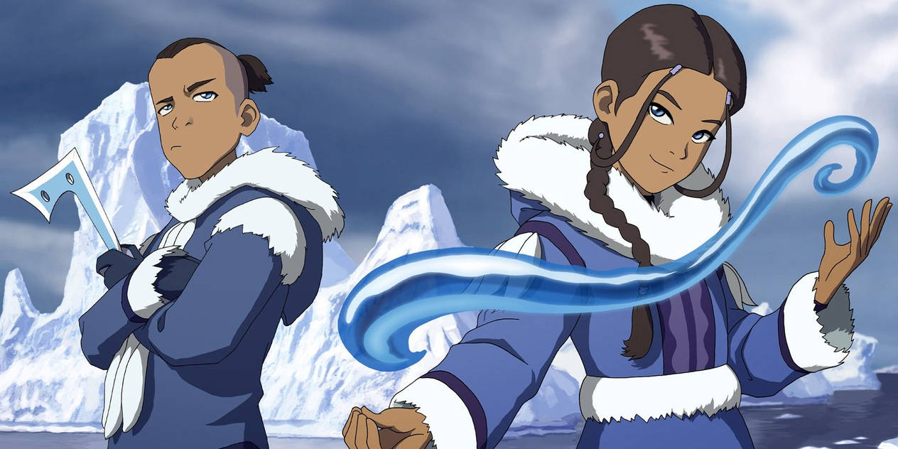Avatar legend of aang english. Аанг Катара Сокка.