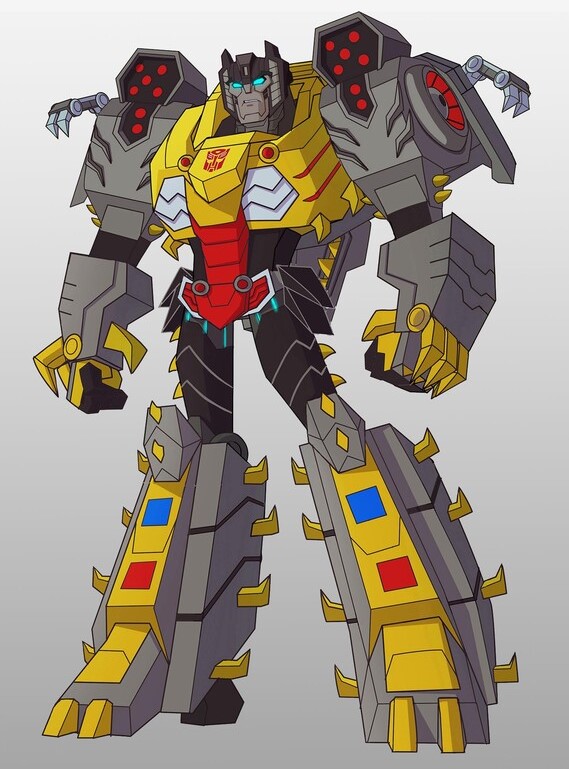 Grimlock Deviantart Grimlock (Cyberverse) by Blue-Leader97 on DeviantArt
