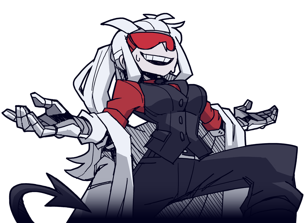 Loremaster Loremaster (Helltaker) by Blue-Leader97 on DeviantArt