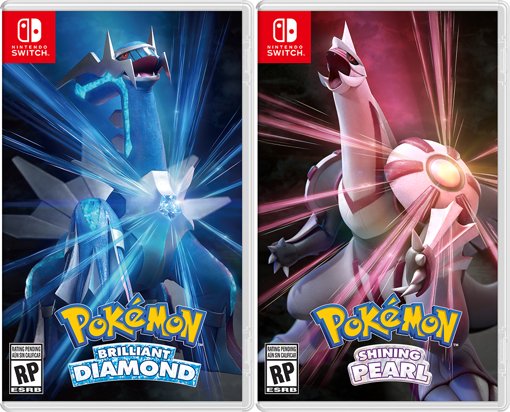 Pokémon Brilliant Diamond and Pokémon Shining Pearl