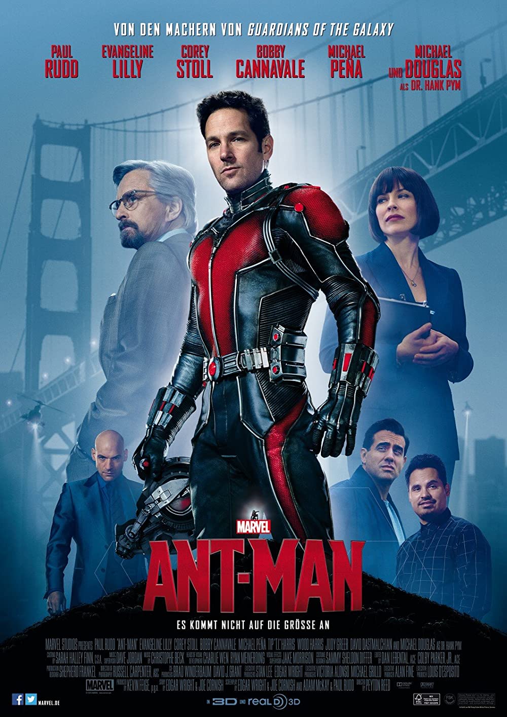 Ant-Man Ant-Man 1 Poster by bertzee on DeviantArt